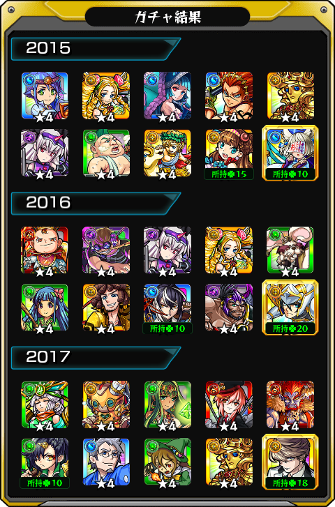 hisao0224's tweet photo. #あの日巡りガチャ 
あの日の記憶がよみがえる！
皆はどの年代が好き？

#モンスト13周年
#13周年大カーン謝祭 https://t.co/vAlESwvUHR