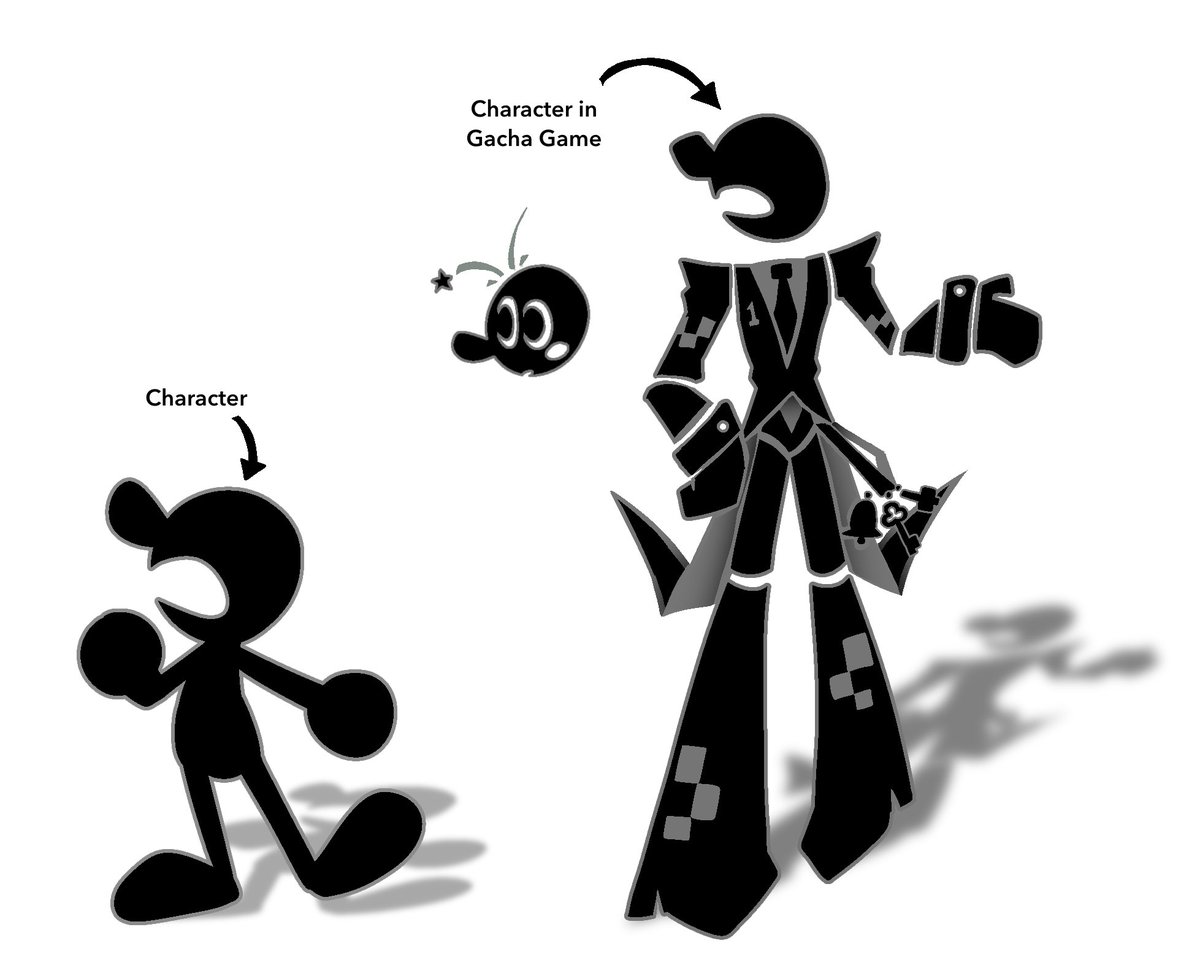 deeoxie's tweet photo. Gachafied Mr G&amp;W per request of few people lol https://t.co/49F8hSwwDW