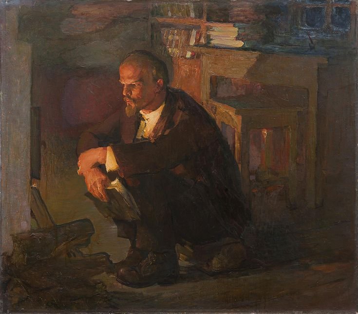 LEXXISGREAT's tweet photo. The vibe today is various melancholy Lenin images https://t.co/oUbkGiHpBC