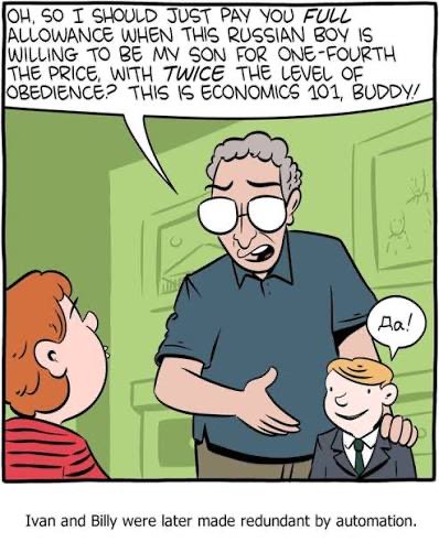 GreeneMan6's tweet photo. Daily reminder: Zach Weiner made a cartoon that perfectly encapsulated the core moral problem with “meritocracy based immigration” 

Then he unlearned that wisdom so he could illustrate a book for Bryan Caplan arguing FOR “meritocracy based immigration”. https://t.co/jyl2wtCoGr