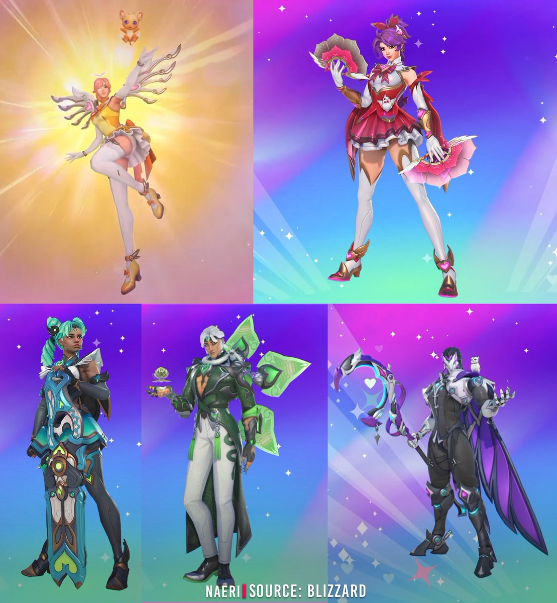 OverwatchNaeri's tweet photo. New #Overwatch BlizzCon 2026 Updates✨

🦇New Hero: Doctrine &amp; Detective Omnic
💉Sombra &amp; Roadhog Rework
🎀Dokiwatch 2.0
⚔️Vendetta Weapon Skin
📺Netflix Overwatch TV Anime Series Discussed
🔻Cyberpunk: Edgerunners Collab

Which of the things revealed at BlizzCon did you like?💭 https://t.co/WCagSlo93M