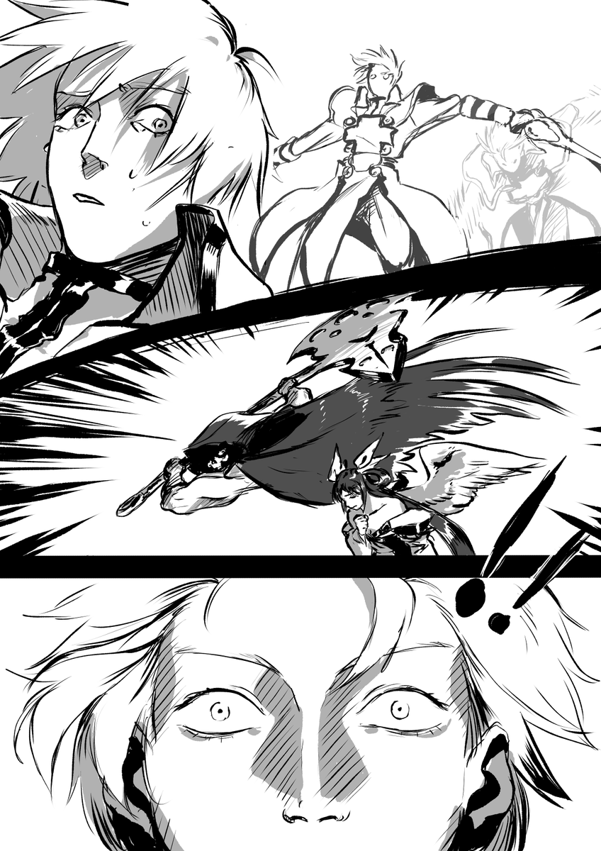 ThatG1504ex's tweet photo. Lighting on ice #guiltygear https://t.co/2HyFlJvmCT
