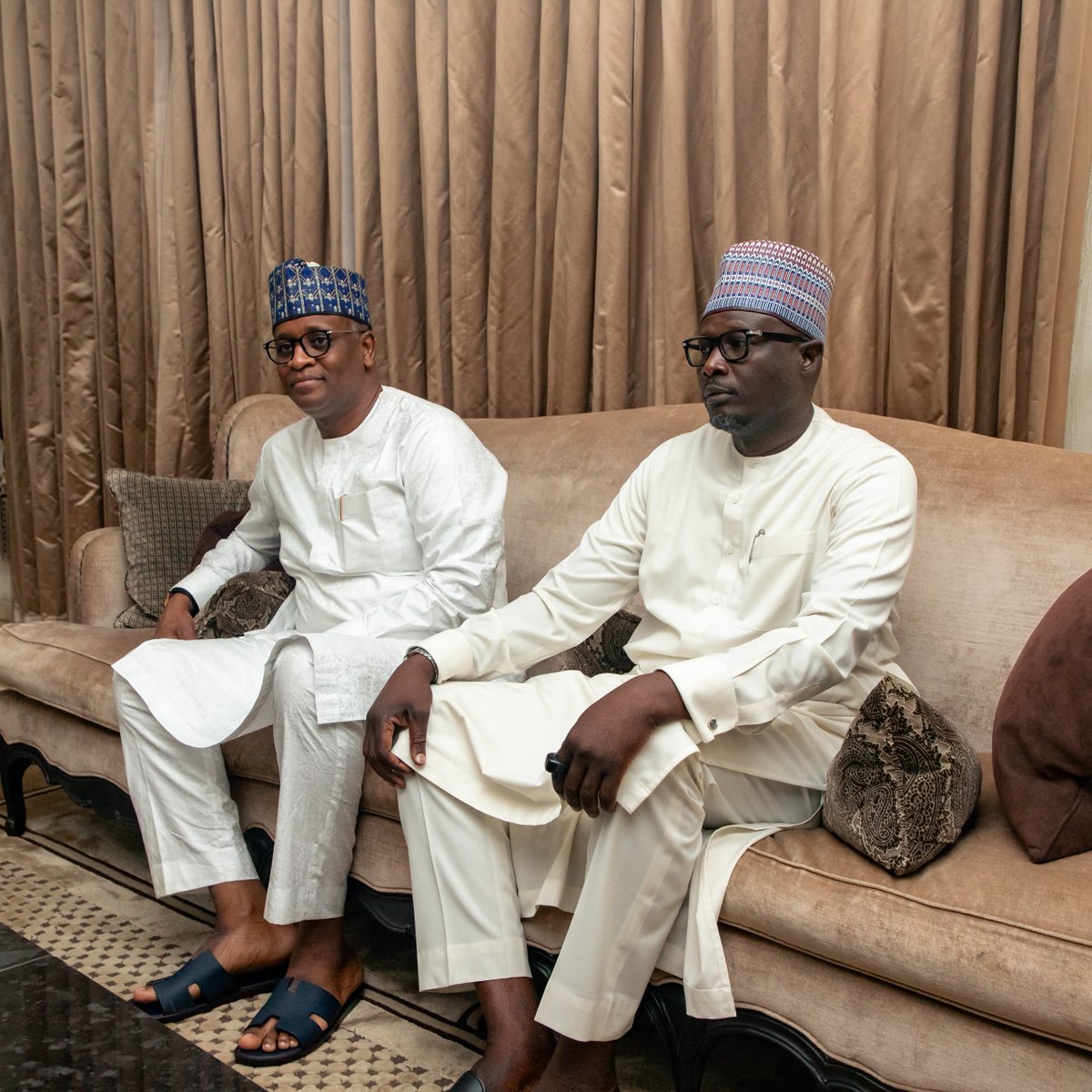 atiku's tweet photo. Today, I was delighted to receive former First Lady, H.E. Aisha Buhari.

Her visit was warm and deeply appreciated. Beyond the courtesies of the occasion, it was also a reminder of the urgent responsibility before all who seek a better Nigeria: to put the welfare, dignity and future of our people first.

Across our country, families are being stretched by the rising cost of food, transport, education, healthcare and other basic necessities. Nigerians deserve an economy that rewards hard work, restores opportunity and allows every family to live with dignity and hope. That is the Nigeria we must build together, a country that works for its people again.

We must ease the burden, restore hope and Make Nigeria Affordable Again. -AA