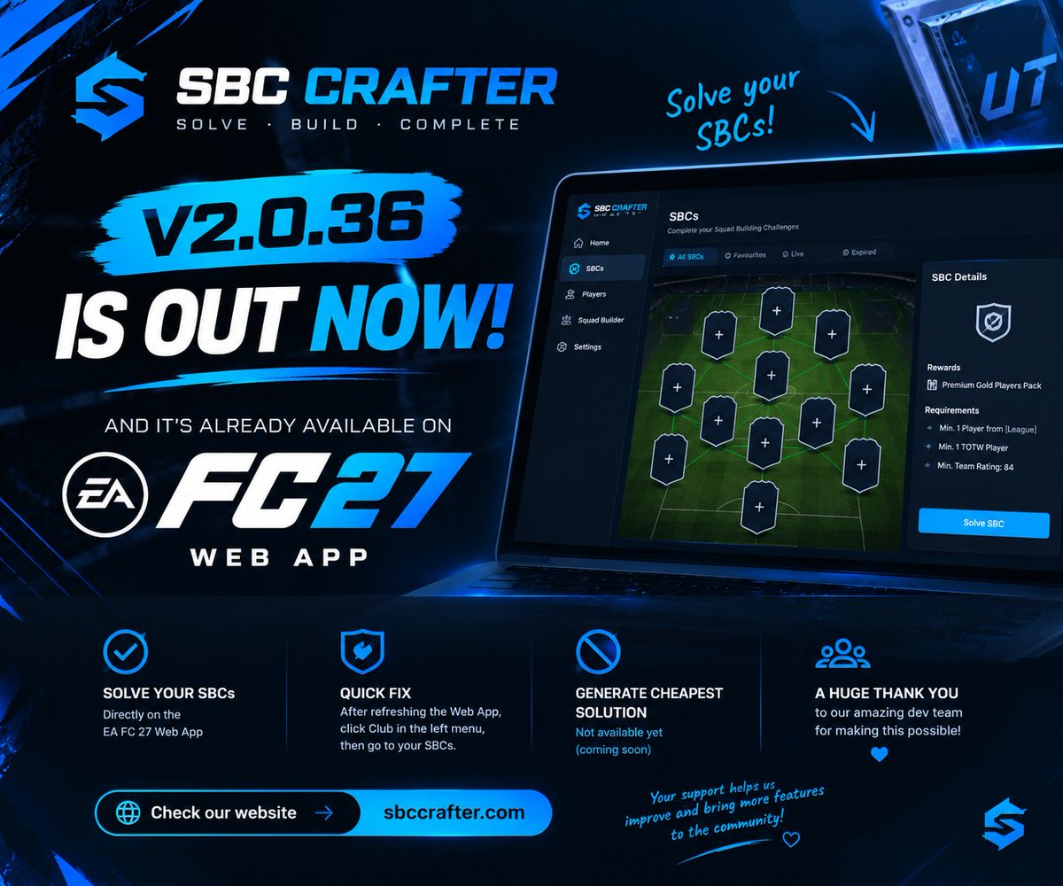 sbccrafter tweet picture