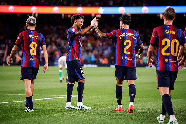 BouafifNour's tweet photo. WOW. What a game. What an attacking masterclass. What an absolute show.

I genuinely don't have the words to describe what I'm watching. The attacking power of this team is actually terrifying, and I'm saying that as a Barça fan. There are moments where you just sit back and think, how the hell are we this good?

Everything is clicking. The movement, the combinations, the intensity, the creativity, the verticality, the control. We are overwhelming teams from every direction.

This is peak Flick football. This is the kind of Barça football you dream about watching. The most entertaining team in the world right now, and we are genuinely so, so blessed to be watching this team.