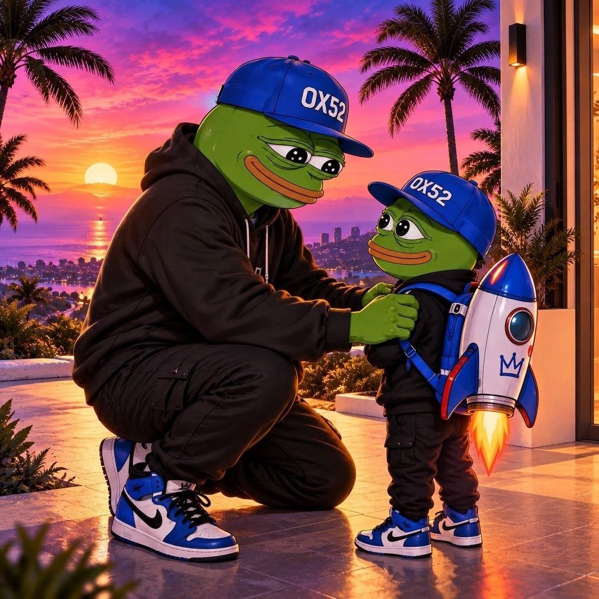 0x52BasedPepe's tweet photo. Your most precious assets should be taught that nothing is impossible--not even the moon. 

Stay Based. Stay Pepe. Stay Based base:0x52b492a33e447cdb854c7fc19f1e57e8bfa1777d 🧢🐸

base:0x52b492a33E447Cdb854c7FC19F1e57E8BfA1777D https://t.co/oGTvMUWAb8