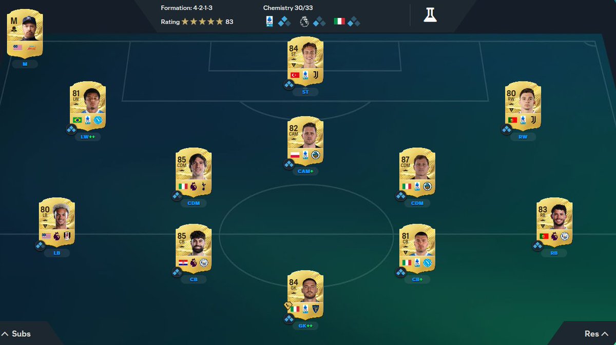 DawidB038's tweet photo. @NepentheZ Need a Prem manager for full chem, managed to get this on the web app today 🫡 https://t.co/SL3Xj3aoSP