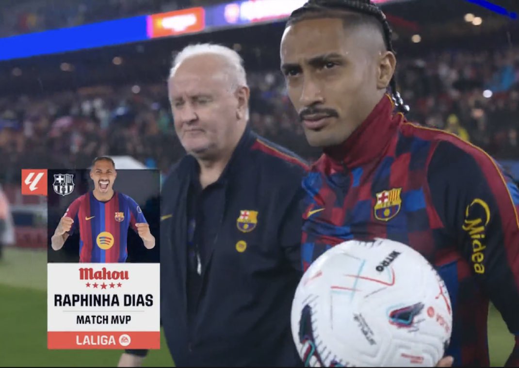 RovatelSports's tweet photo. 🚨⚽️ | 𝐎𝐅𝐅𝐈𝐂𝐈𝐀𝐋: 𝐑𝐀𝐏𝐇𝐈𝐍𝐇𝐀 𝐖𝐈𝐍𝐒 𝐌𝐀𝐍 𝐎𝐅 𝐓𝐇𝐄 𝐌𝐀𝐓𝐂𝐇! 🏆🔥
𝐇𝐀𝐓-𝐓𝐑𝐈𝐂𝐊.⚽️⚽️⚽️
𝐑𝐀𝐏𝐇𝐈𝐍𝐇𝐀 𝐖𝐀𝐒 𝐔𝐍𝐒𝐓𝐎𝐏𝐏𝐀𝐁𝐋𝐄 𝐓𝐎𝐍𝐈𝐆𝐇𝐓! 🇧🇷🔥
#BARRAC https://t.co/M7tgOv0bCO