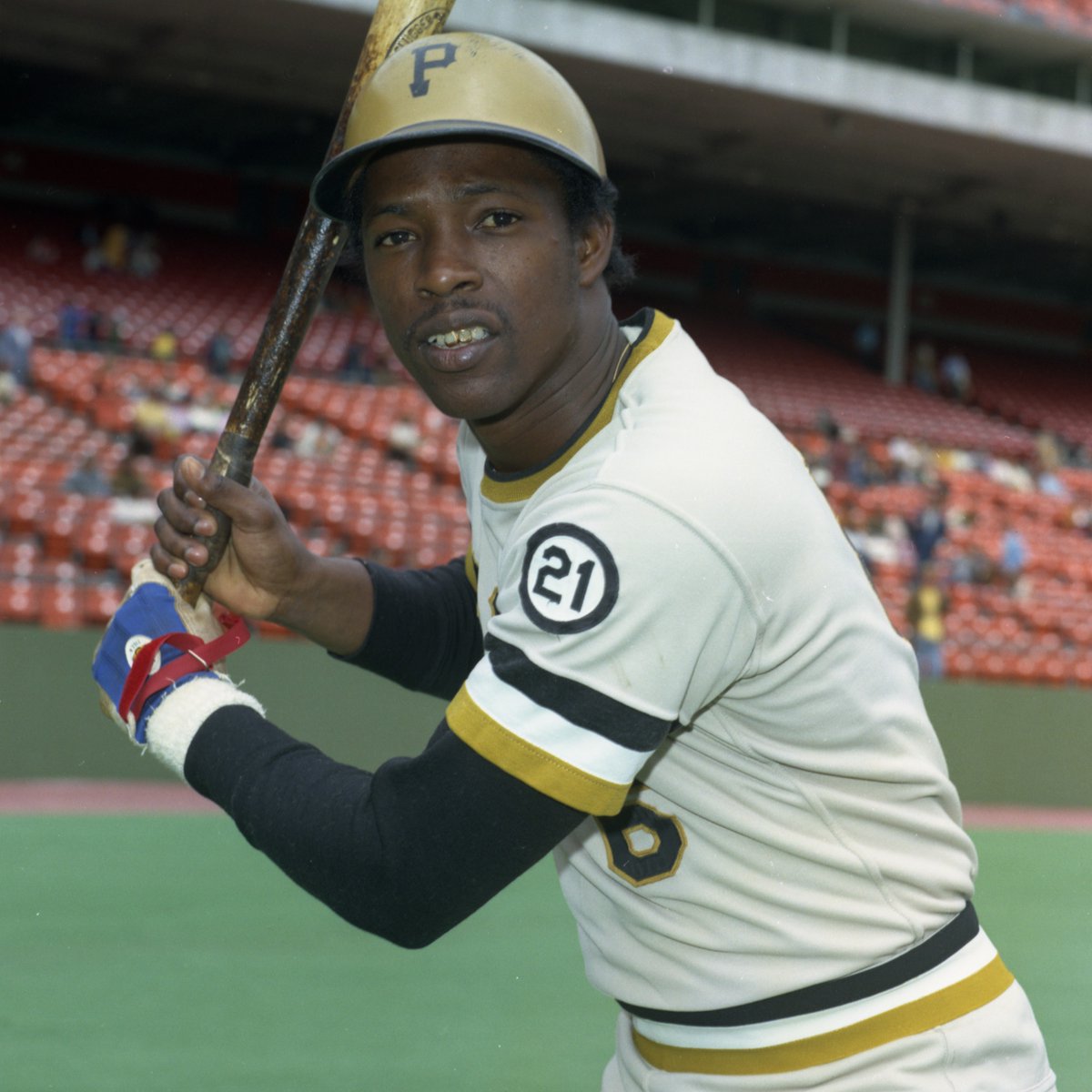 baseballhall's tweet photo. Only one player in Modern Era history has recorded seven hits in a nine-inning game: Rennie Stennett, whose perfect day at the plate punctuated a 22-0 @Pirates victory #OTD in 1975. https://t.co/qTrVg4qfj4 (📸 Doug McWilliams) https://t.co/SpthH1c3Kw