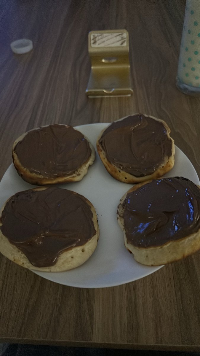 peterlaverty14's tweet photo. Bouta eat some pancakes #yum #nutella #bussin https://t.co/QRq4ydFqy9