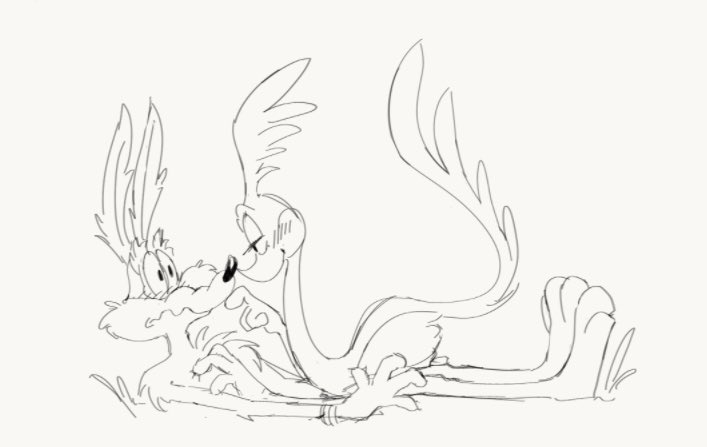 yannayy26's tweet photo. I saw Coyote vs Acme and that dog and bird are suspiciously gay.

#coyotevsacme #wilderoad #wileecoyote #roadrunner https://t.co/ANHSy5Lee3