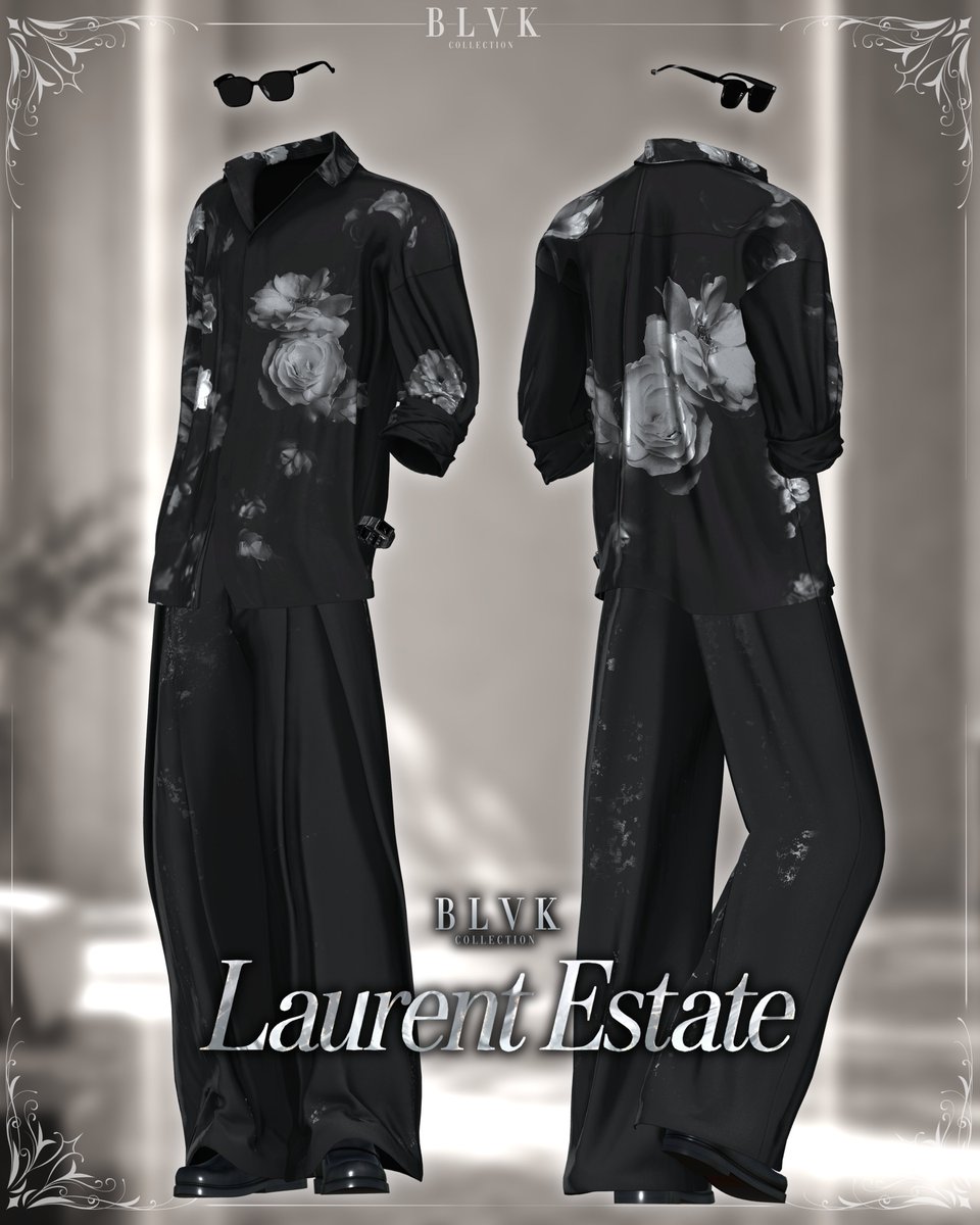 BLVK_Collection's tweet photo. ◆◆BLVK新作のお知らせ◆◆
『Laurent Estate』

 9/18 18:00 販売開始
#BLVKCollection #VRChat https://t.co/cRkyPjmnFW