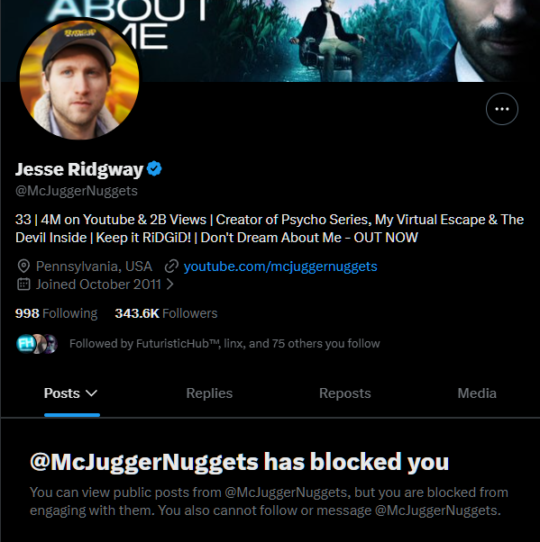 rickyberwick's tweet photo. first you aborted your child with down syndrome, now you’ve aborted your fellow cripple? 

well, at least you’re consistent @McJuggerNuggets https://t.co/2jN958kBEH