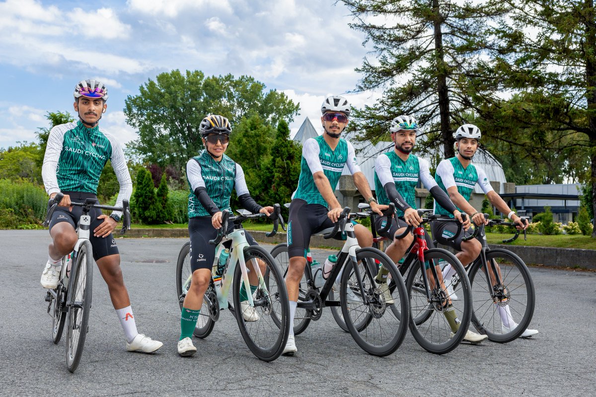Saudi_Cycling's tweet photo. يومنا الأول من كندا 🇨🇦
نبدأ التمرين نحو بطولة العالم 👏🏼

#SaudiCycling  #Montréal2026 https://t.co/FPHMJgAFeu