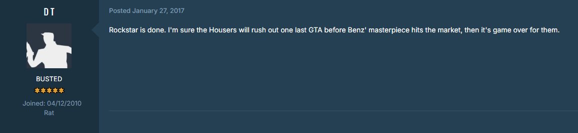 GTAForumsLs's tweet photo. No better time to post this than now, after today's news... 

#MindsEye #BARB #LeslieBenzies https://t.co/KFk1pU7qiF