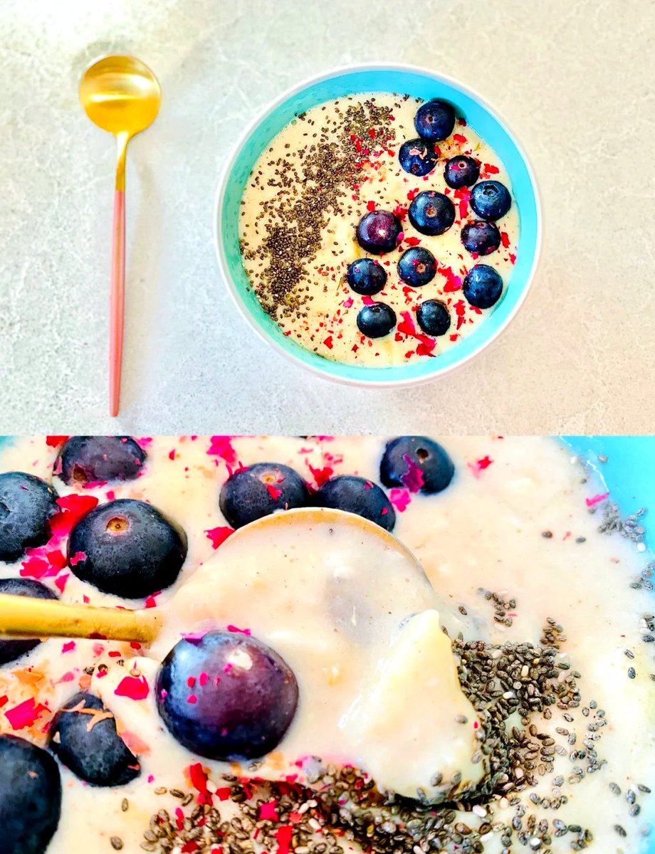 airoi916466's tweet photo. Started my morning with a warm bowl of oatmeal topped with fresh blueberries and a dash of cinnamon—simple, cozy, and way too satisfying to skip on. Perfect little pick-me-up for the busy workday ahead! https://t.co/kM9atUZZip