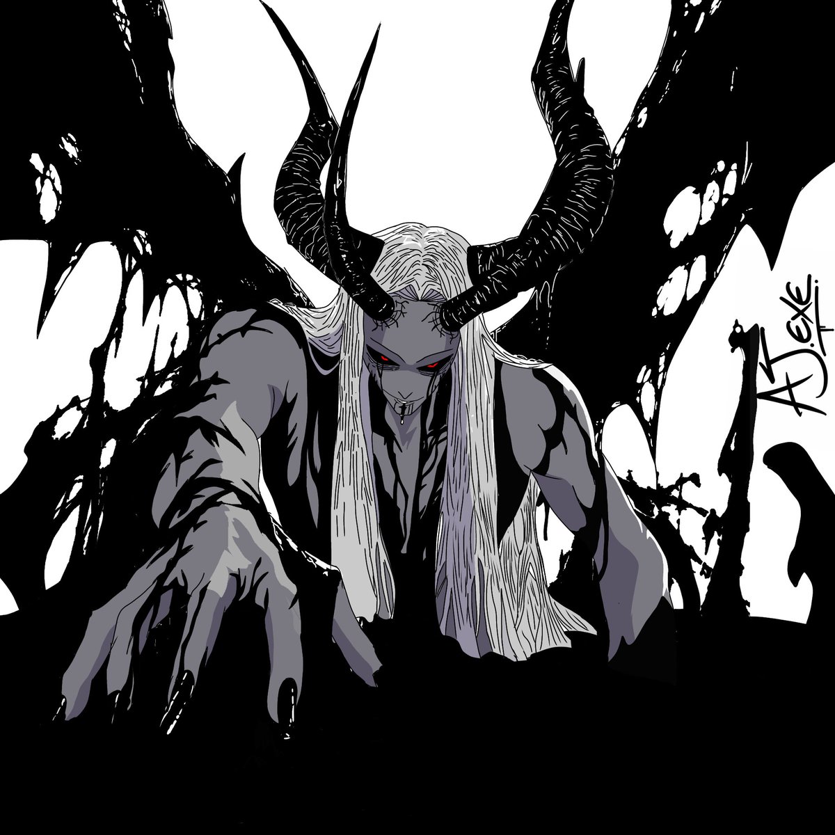 centurian3310's tweet photo. Lucifero from black clover... If he used body lotion
#BlackClover #Fanart https://t.co/WVkcnlk49P