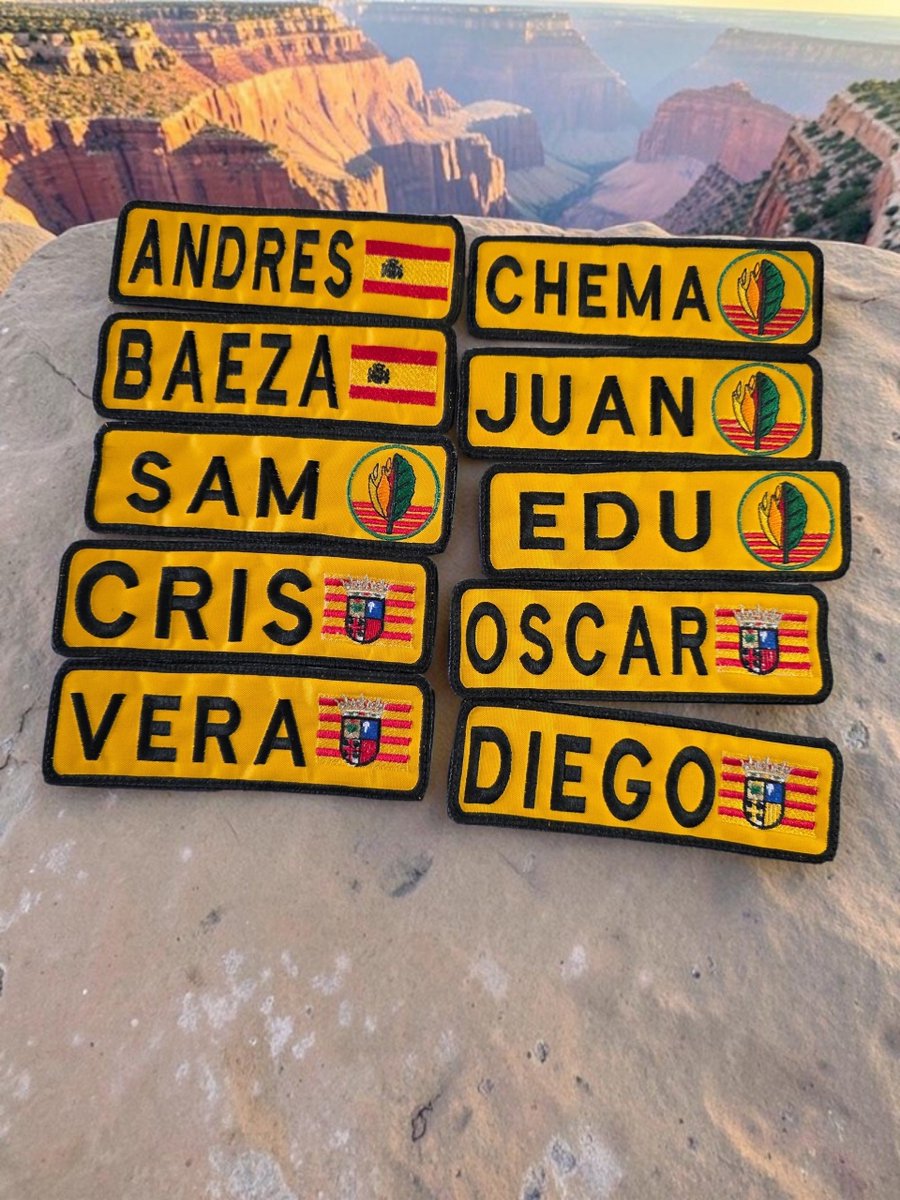 mistrabajosaman's tweet photo. Cubrenucas y parches personalizados bomberos forestales 🔥 helitransportada brea de aragon 👨‍🚒 https://t.co/OeKHopCeyh