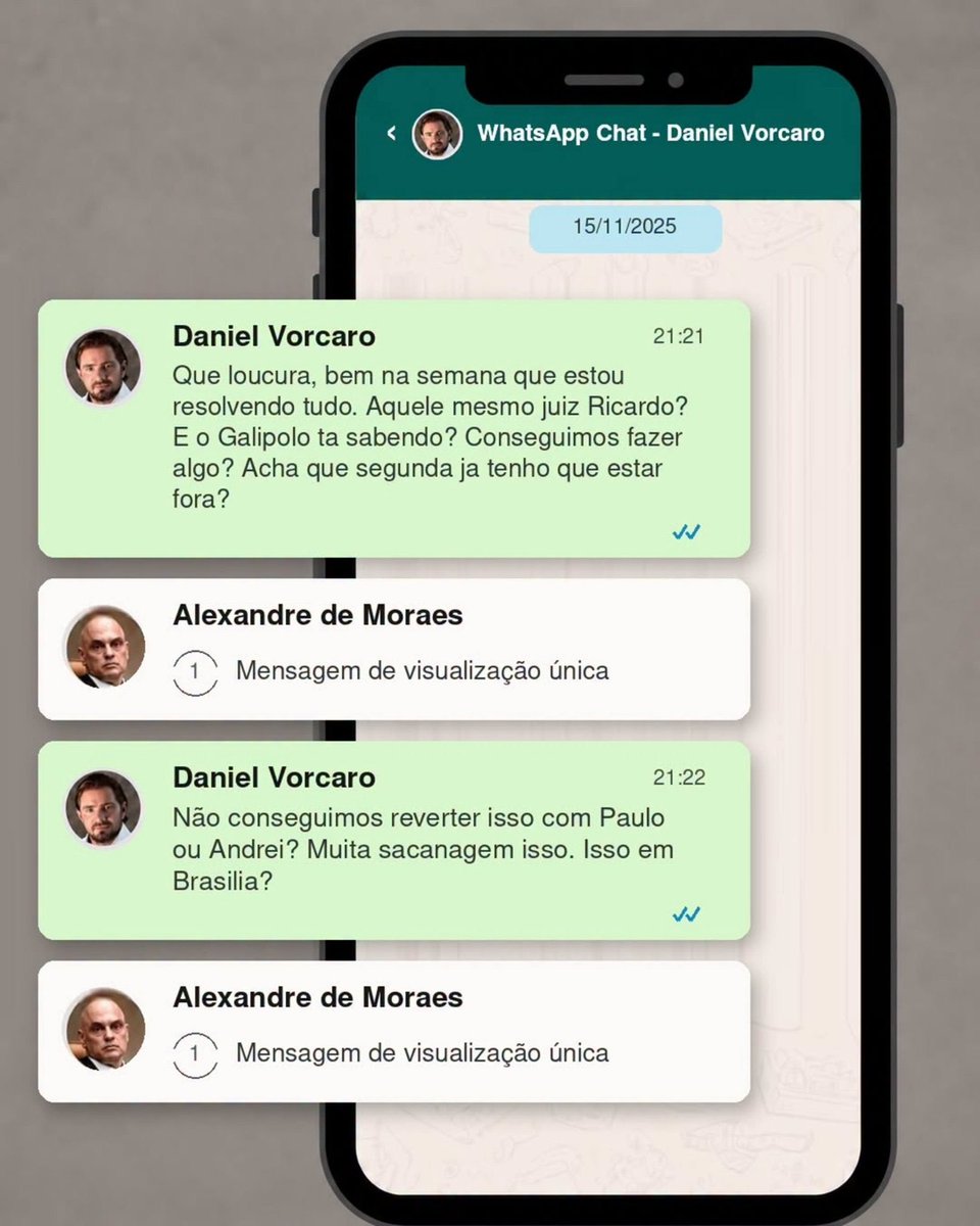 LeandrodeSsd's tweet photo. Alexandre de Moraes é AMORAL! https://t.co/dT14PfR8RG