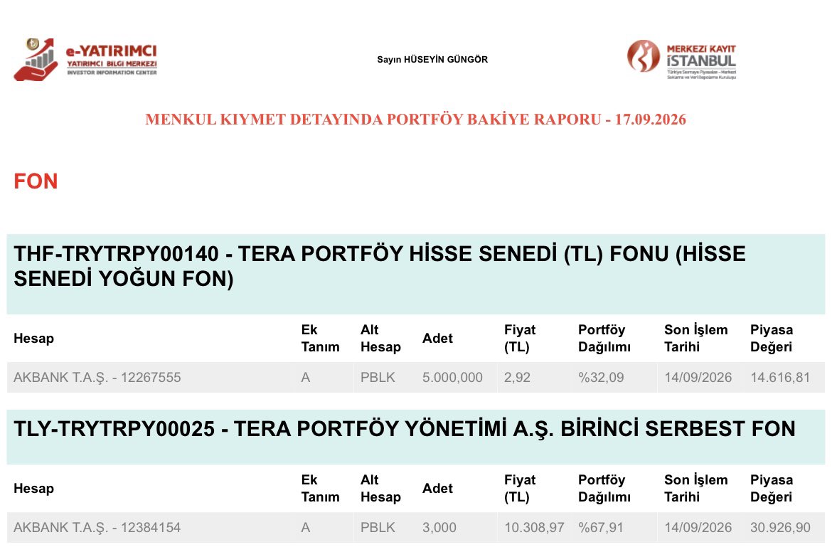 HsynG_'s tweet photo. #Thf ve #Tly yatırımcısı arkadaşlar için ; E Yatırımcı uygulamasına girip kontrollerinizi sağlayın. Eğer satış emri verdiğiniz fon için “PBLK” ibaresini görüyorsanız içiniz rahat olsun. Satış emri veremeyip içeride kalanlar için sabırlar diliyorum. https://t.co/juh1iYgChT