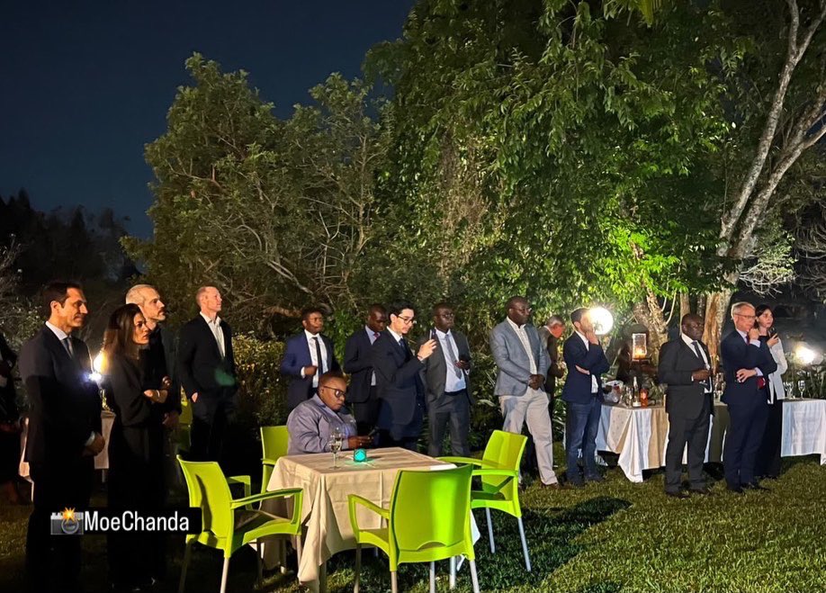 MoeChanda's tweet photo. Italian Delegation representing leading companies in the Agrifood Technology Sector visit to Zimbabwe Cocktail hosted by The Ambassador of Italy to Zimbabwe
📸MonikaChanda
#Agroprocessing #ZimItaly #Agriculture #ValueChain #Industrialization #IndustryAndCommerce #Trade #Vision2030 
@MoFA_ZW @Min_of_IC  @ZimTradeAlerts @czionline @zidainvest