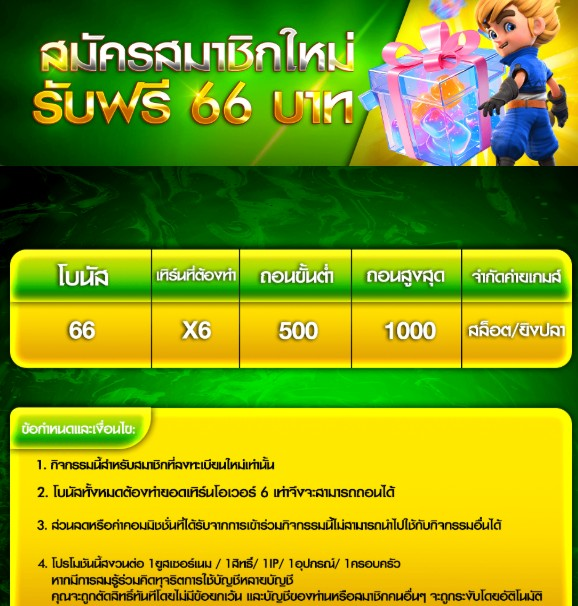 HFoxsip9tb's tweet photo. สมัครสมาชิกใหม่ รับฟรี66

โบนัส66 เทิร์นX6 ถอนขั่นต่ำ500///สูงสุด1000

(ค่ายเกมส์สล็อตเท่านั้น)

💠ลงทะเบียนได้เฉพาะสมาชิกใหม่เท่านั้น
💠1สิทธิ์1 Ip เด้อ

สมัคร: https://t.co/LMSFxtGrW2

#โปรดีบอกต่อ #ฟรี66 https://t.co/nO9bCBl78b