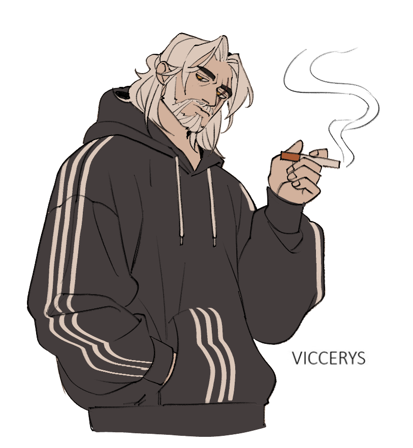 viccerys's tweet photo. Got a light?
#geralt #witcher https://t.co/jQFylACIKV