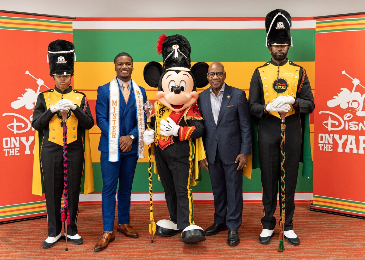 MorganStateU's tweet photo. Disney Is On The Yard, and Mickey Mouse is at the National Treasure!

Today, students connected with professionals, learned about internships and early-career roles, and explored potential career paths across one of the world's leading entertainment and media companies.

#LeadingTheWorld #DisneyOnTheYard