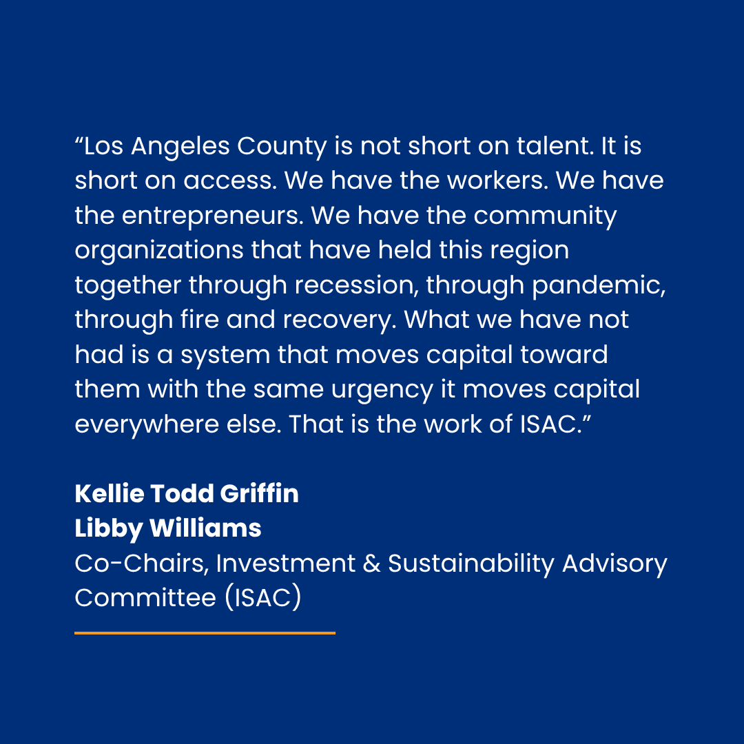 calfund's tweet photo. For three years, the LA County Jobs First Collaborative has brought together 800+ partners to expand access to quality jobs and economic opportunity. Its new Legacy Blueprint offers a roadmap for carrying that work forward across LA County: https://t.co/qRdsq1txBh

#Jobs #Economy https://t.co/4FEIdSeaFs