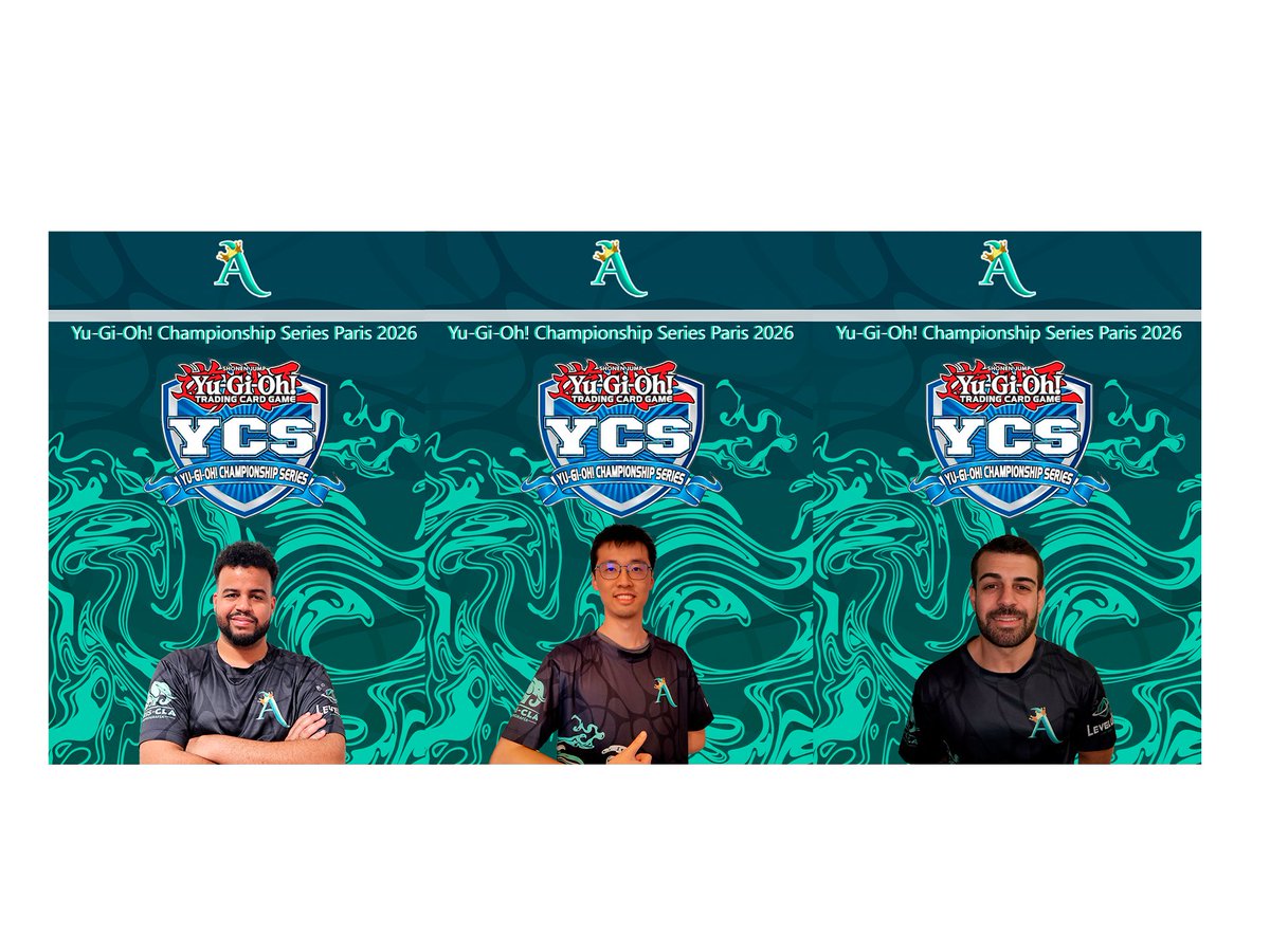 AtlanticNe52987's tweet photo. 🇫🇷 PARÍS, ALLÁ VAMOS. 🇫🇷

Del 18 al 20 de septiembre, Atlantic Nexus estará en el Yu-Gi-Oh! Championship Series Paris 2026. 🔥

Nuestros jugadores ya están listos para representar al equipo 💪

🎯 Objetivo: darlo todo.

¡Vamos, Atlantic Nexus! 💙

#YuGiOh #YuGiOhTCG #YCSParis https://t.co/hLB3Awnmnc