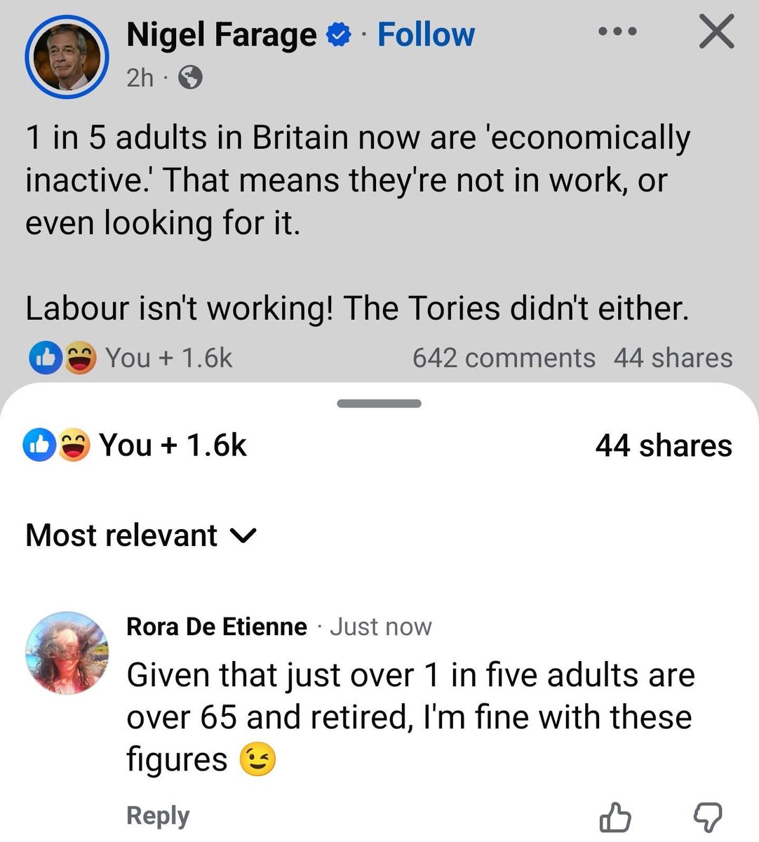 colder_sarcasm's tweet photo. Either Nigel Farage is dense or he hopes his voters are. https://t.co/rn4z9VVZND