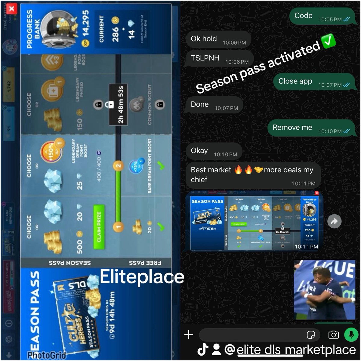 BigPee202's tweet photo. Activate your season pass today 💯
And claim those massive rewards 🏆
#dls #dls26 https://t.co/ubQSYUN6ar