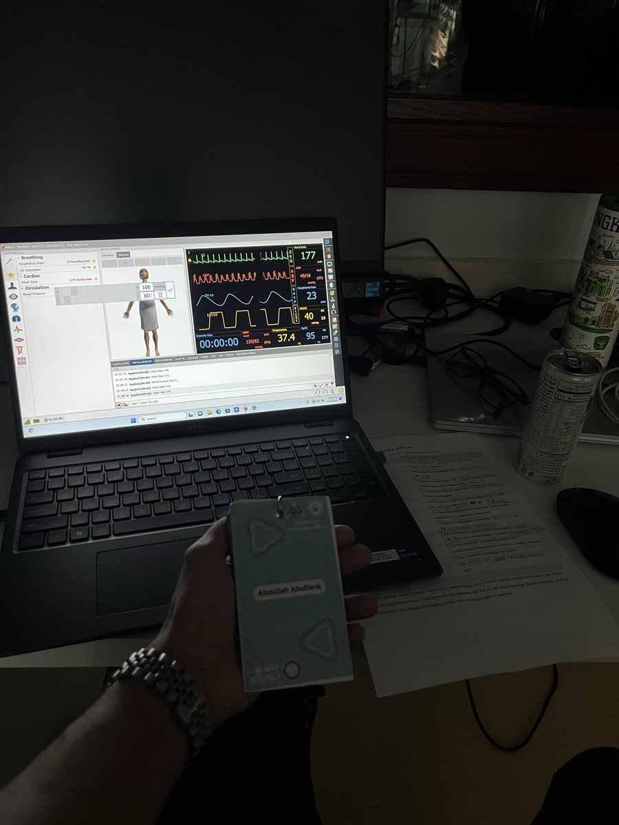 AbdullahAb77737's tweet photo. فخور بمشاركتي كقائد تخصص تقنية التخدير ضمن فعالية Clinical Simulation Week.
شكرًا لفريقي على عطائكم والتزامكم، ولكل جهد أسهم في نجاح الفعالية. كما أقدّر جهود جميع القادة والفرق المشاركة، وكل من ساهم في إنجاح الحملة.
تجربة أعتز بها، ونجاح نفخر به جميعًا.
#SimulationWeek2026 https://t.co/SSijhrYn7l