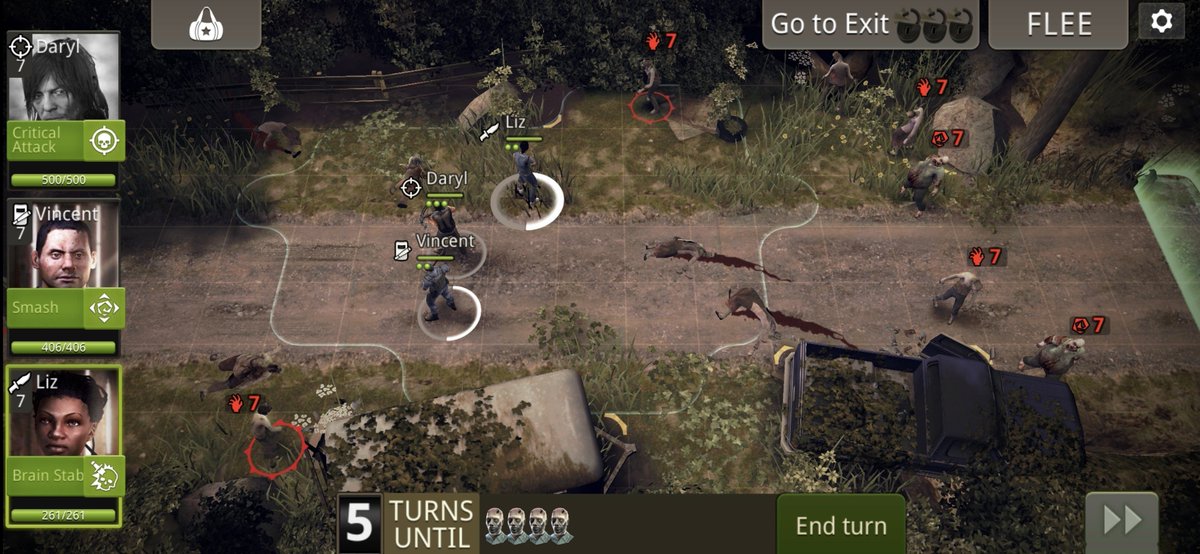RuiOfTheDead's tweet photo. I've been addicted to this TWD mobile game for the last two months. https://t.co/odRVZU4jWi