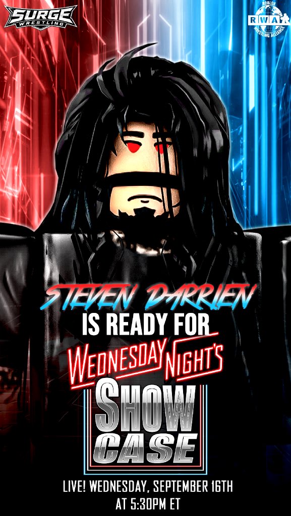 stevendarrien's tweet photo. I was meant to send this last night but fell asleep sorry blame Alec and DaenBomb. - 

Tweet this photo capture it whatever you want but include "@SurgeOnRoblox #SHOWCASEI" https://t.co/rgL3HtAY6W