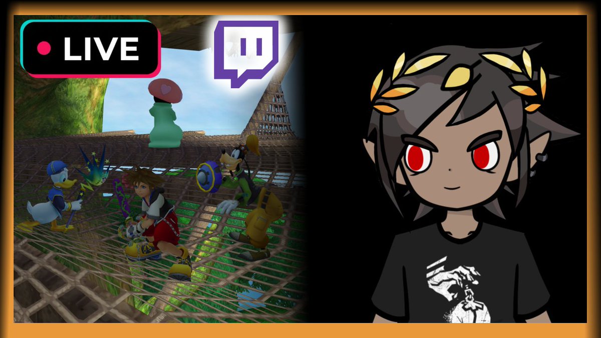 GothyVT's tweet photo. 🔴 LIVE  SOON with more KH Grind! 🎮

Testing YT Shorts live too, not sure how it'll be 🧐

Come on in and lmk~!

Links below 👇 https://t.co/bOpm3a1OOB