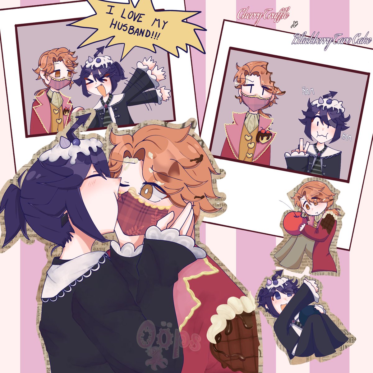 _yumtako's tweet photo. I guess eating your boyfriend is enough of a sign of love (ノ´∀`*)
#lucasop #aesluca #IdentityVイラス https://t.co/DDJQMyjcXI
