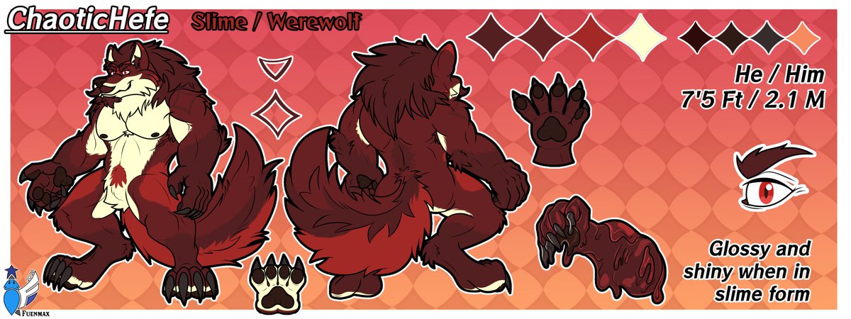 Fuenmax's tweet photo. Referential Sheet Commission for @ChaoticHefe https://t.co/0KxGbd8s0J