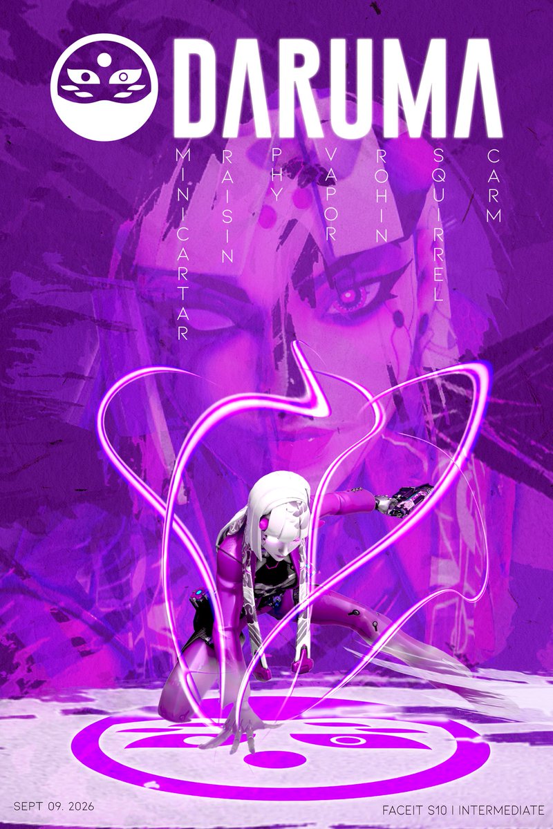 ShikigamiGGs's tweet photo. Fate is in our hands 🔮 
 
2-1 to start off the season, and only the future ahead of us 🙌

🛡️ @minicartar1 
🛡️ @Raisin_OW 
⚔️ @Phy_IV 
⚔️ @VaporOW 
⚔️ Rohin
💉 carm
💉 @Squirrels_Clips 

🧠 @Pr0ven_ 
📋 @BeedleOW 
📋 64Rook

#DoltDaruma | #FACEIT https://t.co/ikcIGWQSZc
