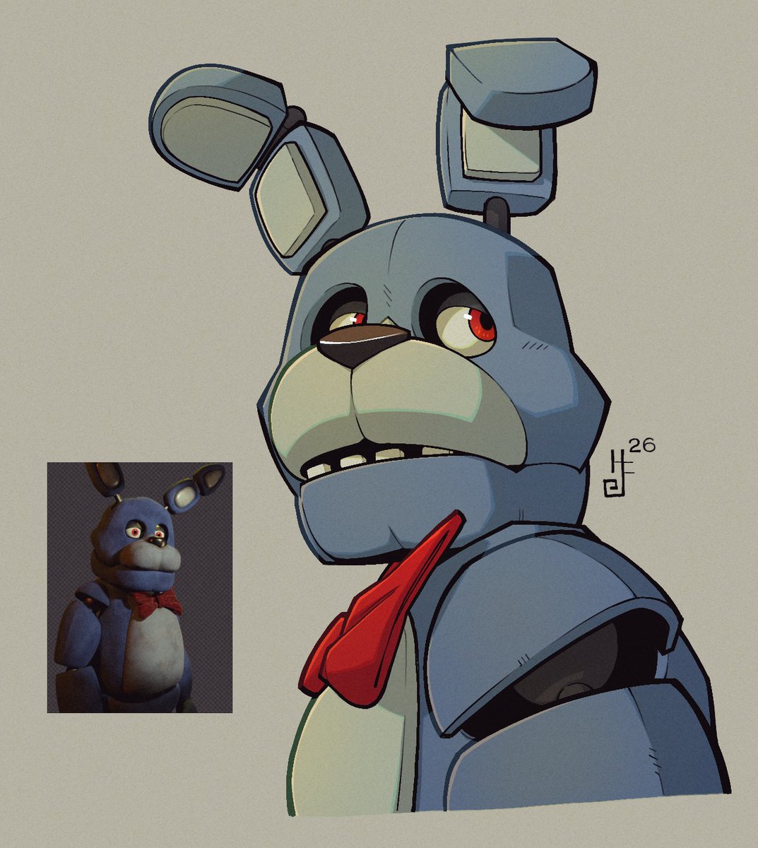 HypnoF0XX's tweet photo. I have a soft spot for movie bonnie 🐰

#fnafart #furryart https://t.co/KiYOKwSSeo
