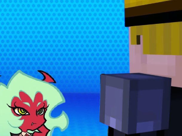 ORDER0FTHESTON3's tweet photo. @Daemons1ster "Heyy…."

"You look… strange."

"Any idea how to get outta here…?" https://t.co/iaPLjsSpGC