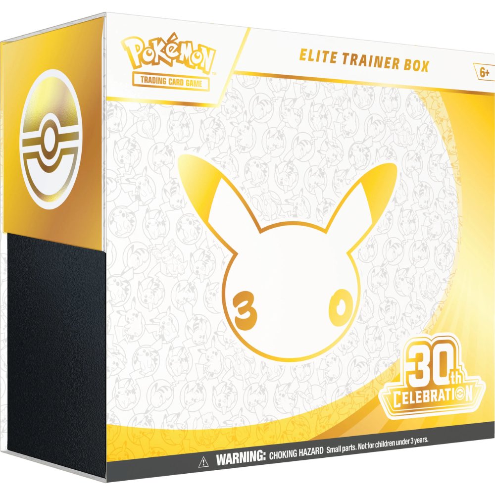 Tasaki2s's tweet photo. Pokemon TCG 30th Celebration Elite Trainer Box 譲渡

【譲】英語版30th ETB (新品未開封・シュリンク付き)
【求】買取(ご提示ください)

北米のTCGショップにて購入した海外正規品です。30周年記念の海外限定商品となっております。〜3日以内に国内から発送いたします。ポケモン/ポケカ https://t.co/Z1BUQNk5Hb