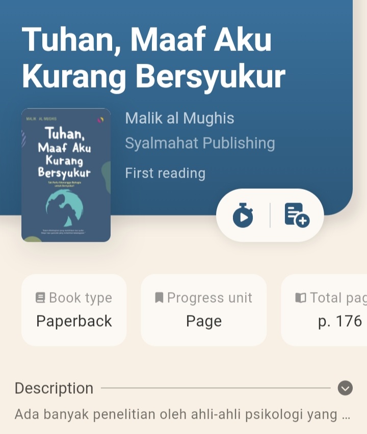 colordvalle's tweet photo. Alhamdulillah, aku berhasil masukin buku ini di Bookmory, berkata foto cover pakai hp sendiri. #bookmory
Buku ini kukasih ⭐⭐⭐⭐ aja. Aku udah pernah yapping soal buku ini. Bagus isinya, tapi nggak bagus untuk orang kayak aku. It is highly recommended, aku cuma sadar diri. https://t.co/fjlJ79fbxX