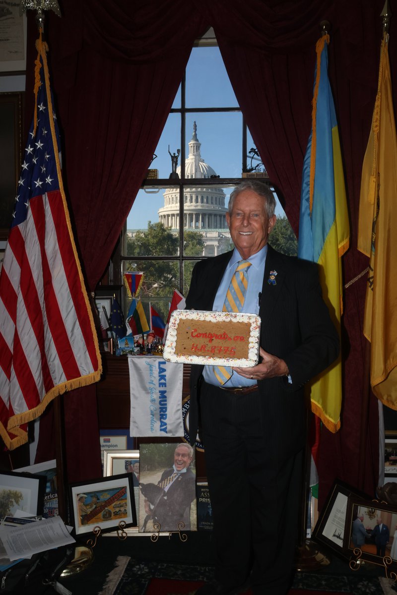 RepJoeWilson's tweet photo. Grateful for the leadership of @RepWalberg and the overwhelming, bipartisan House passage of H.R. 8775, the 'Ending Predator Access to Union Power Act.' This commonsense legislation prohibits individuals convicted of sex offenses against minors from holding leadership positions in labor organizations. Union power should never be exploited by those who have committed serious offenses against children.