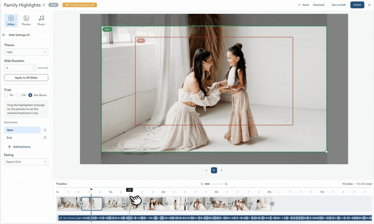 ZorzStudios's tweet photo. #ShootProof launches Slideshows: music-backed reels built right into your client galleries https://t.co/fWl6zAnJm2 

#ChristopherLin #Slideshows #VideoDelivery #VideoStorage #ClientGallerySlideshow #MusicBackedReels #PhotographyTips #TripleScoopMusic #pricing #availability https://t.co/7qiDtdnX8z