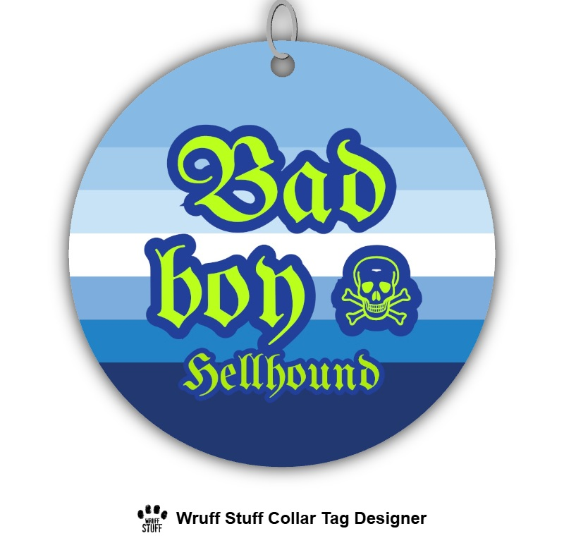 wruffstuff's tweet photo. Thank you Bad boy ☠︎︎ for your tag order. Bork!
https://t.co/IIzgvlxs65
#CollarTag #PetPlayGear #PetTag #MadeForPets #UniquePetTags https://t.co/1vngwbcrLs
