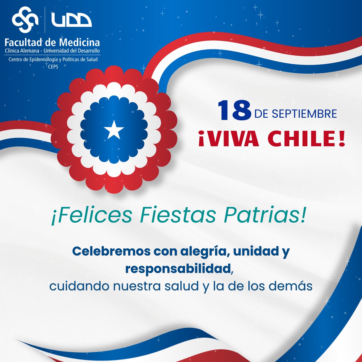 cepsudd's tweet photo. Les deseamos felices Fiestas Patrias! https://t.co/S5RSzA9u6T