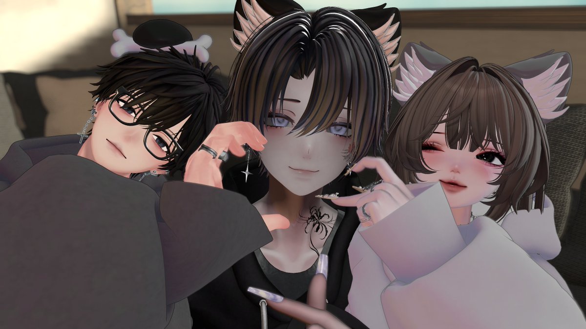 ryukisanVRC's tweet photo. おはよ～
今日もジメジメだよ。気張ってこうね！

＃nakiya3D #penipeni_booth https://t.co/h4Q9kLGoLv