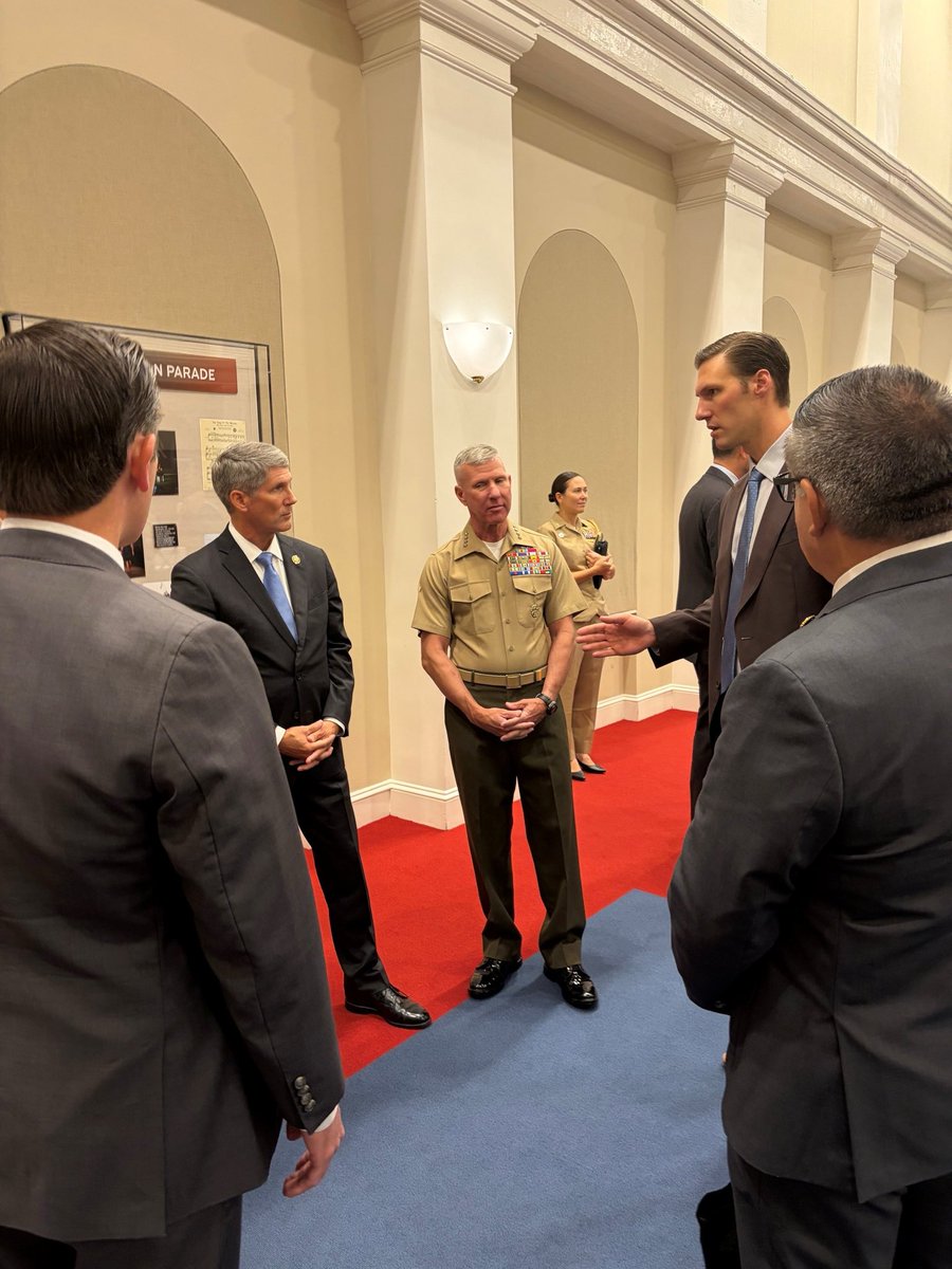 BipartisanVets's tweet photo. Thank you to @CMC_MarineCorps Gen. Eric M. Smith for meeting with members of the For Country Caucus. 

We’re grateful to Gen. Smith and to every @USMC Marine who serves each day to defend our nation and protect the freedoms and liberties we hold dear. https://t.co/Fz0dpkWrS9