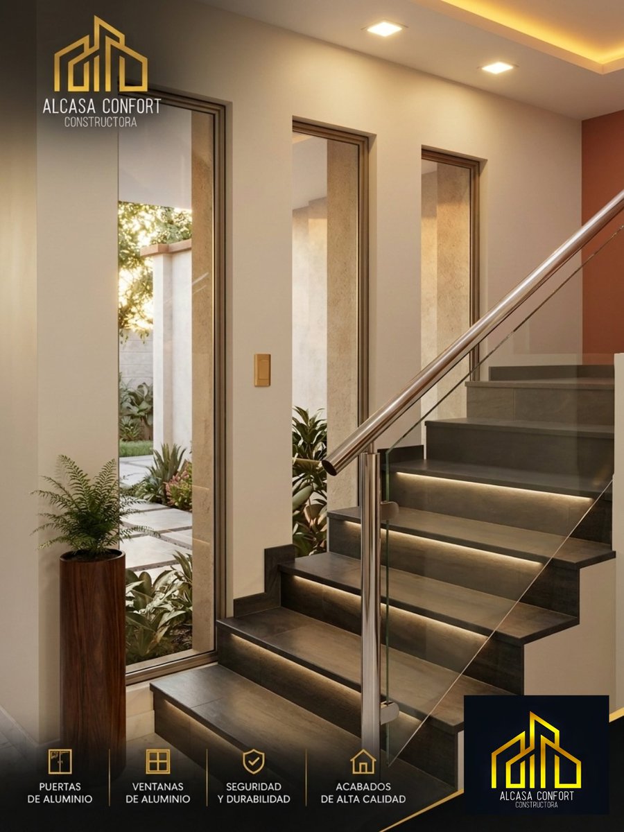AlcasaConfort's tweet photo. ✨ DETALLES QUE TRANSFORMAN TUS ESPACIOS 🏡
Elegancia y funcionalidad en cada acabado: pasamanos en acero inoxidable con vidrio templado y ventanas en aluminio, ideales para darle a tu hogar un estilo moderno, seguro y luminoso. ✨
📲 0983813126
🌐 https://t.co/bl6fZrYFR0⁠� https://t.co/Nnm4Iy7x9X